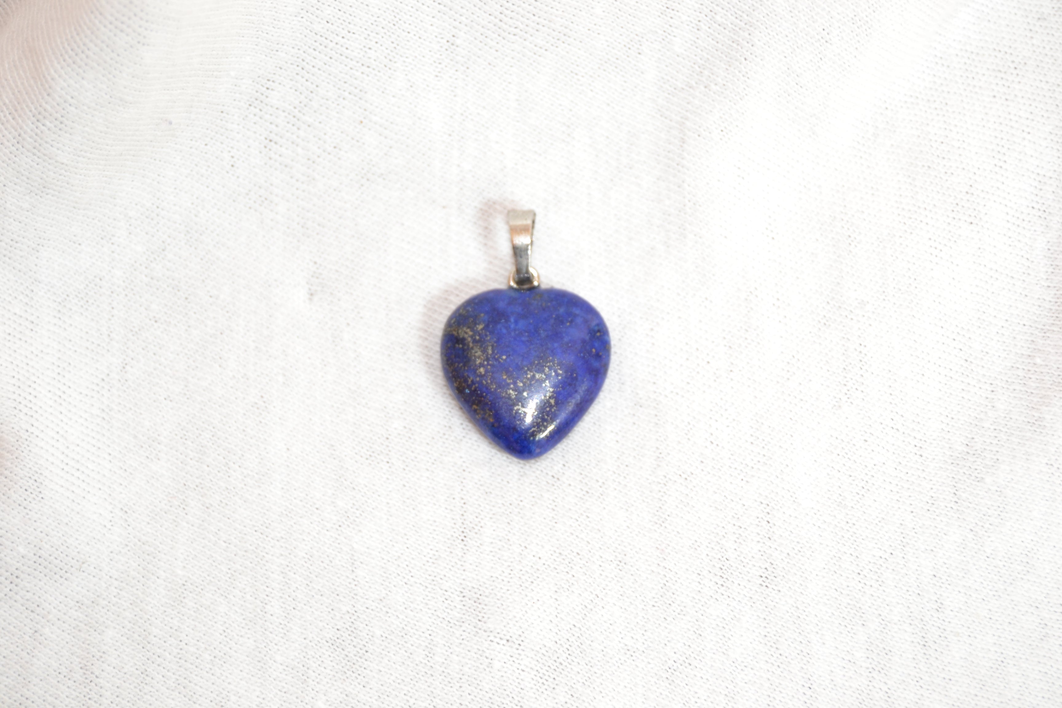 Pendentif cœur Lapis Lazuli